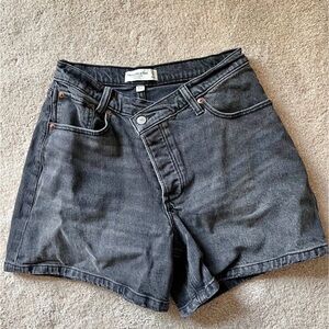 Abercrombie Curve Love High Rise Dad Shorts